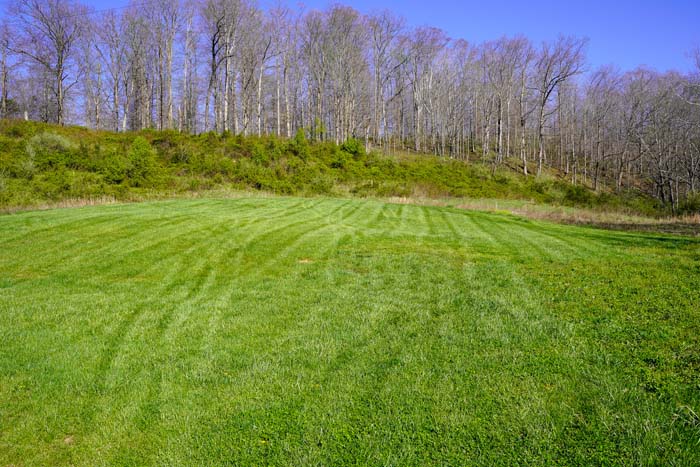Aerial view showing acreage boundaries