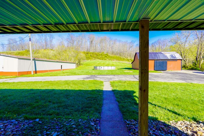 Open land suitable for gardening