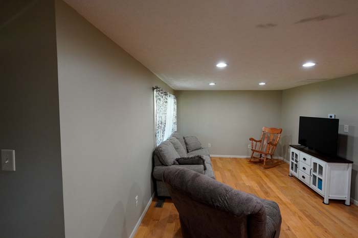 Dining area connected to kitchen