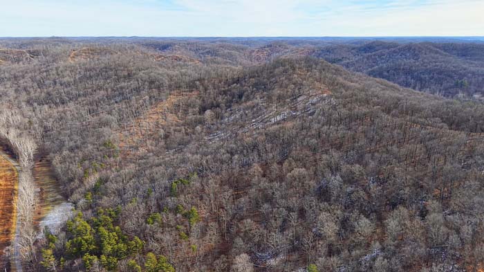 Hunting cabin located on Pike County Ohio recreational property