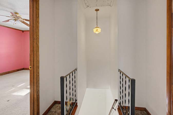 Second full bathroom inside Fairfield Township Ohio home