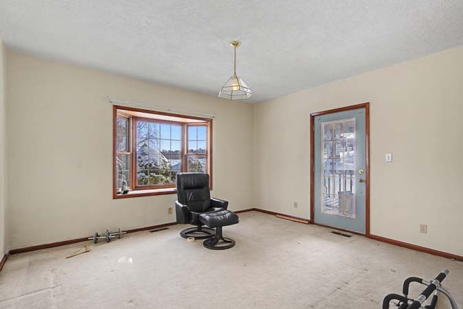 Field edge and timber creating ideal deer and turkey habitat in southeast Ohio