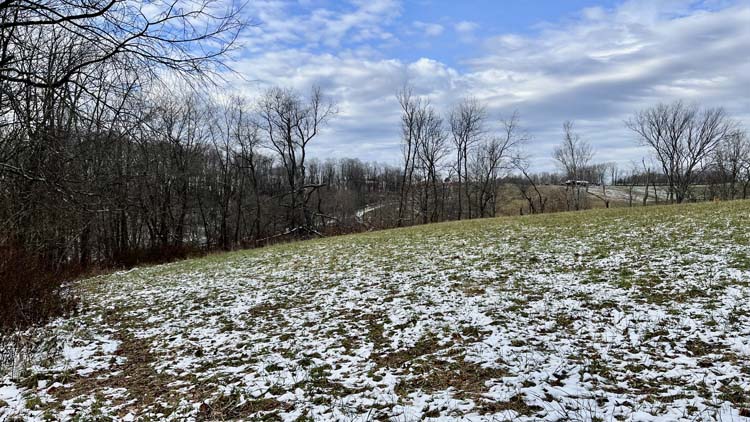 Cabin and greenhouse setup ideal for hunting retreat in Harrison County Ohio