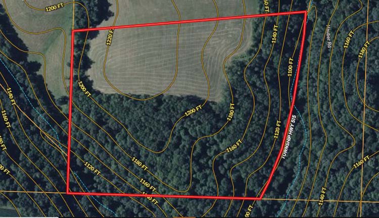 Rural Harrison County Ohio land ideal for hunting weekend retreats and recreation