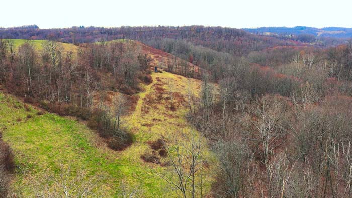 Hunting land with cabin ready for immediate seasonal use