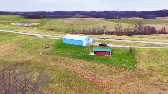 Wooded tract with mixed timber for long term management