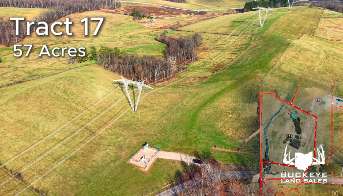 57.19 +/- Acres, Barnesville, Ohio