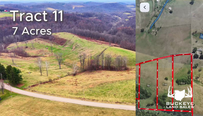 6.90 +/- Acres, Barnesville, Ohio