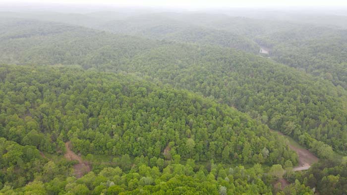 trail system on secluded Ohio acreage