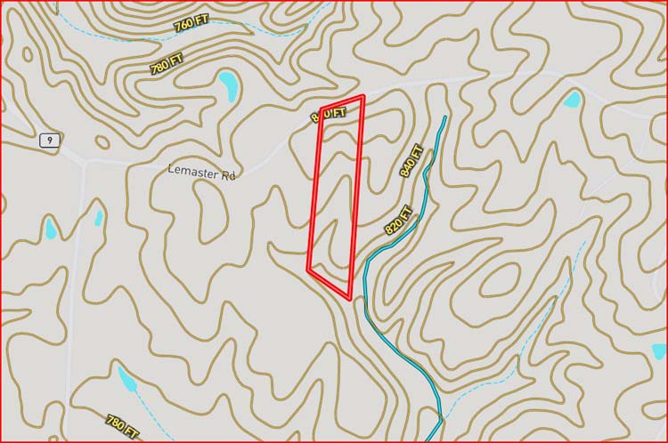 Verizon signal area with access to public water service