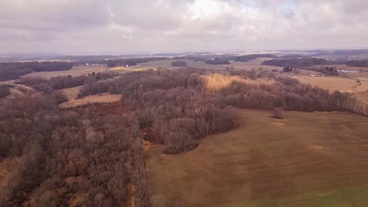 Secluded hunting retreat land