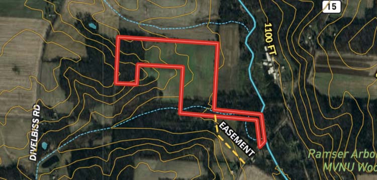 42 acre Knox County property