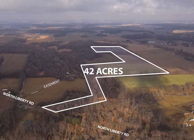 Open and wooded mix near Mount Vernon