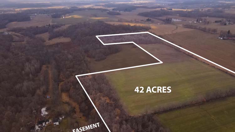 Ohio land with hunting and building potential