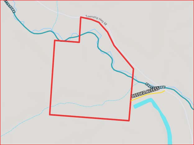 East access point with brush entry.