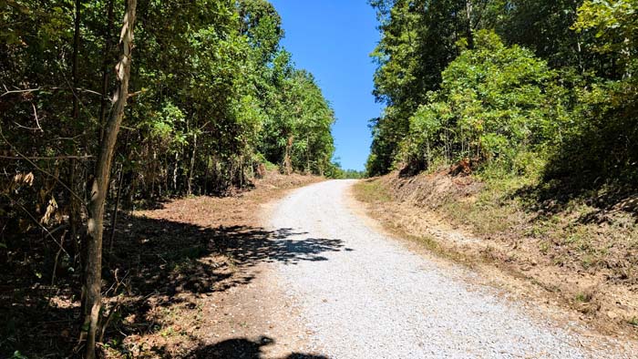 Clear access path for ATVs and utility vehicles
