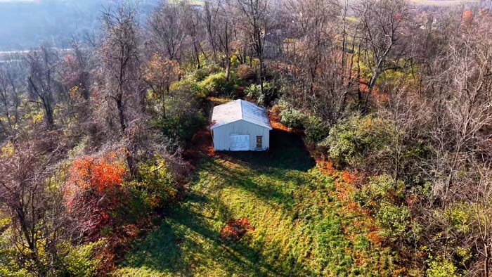 Thick bedding cover for deer and turkey habitat