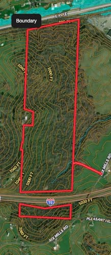 Secluded woodland retreat in Muskingum County