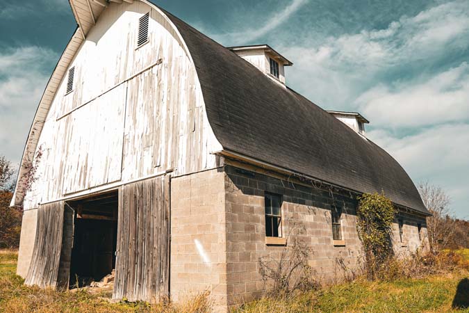 Hunting access path on ridge