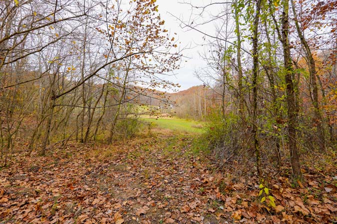 Open bottom land area