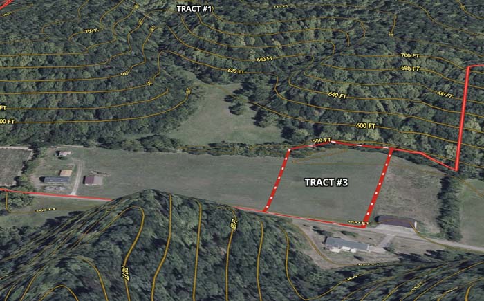 Quiet countryside setting in southern Lawrence County ideal for recreation or residential use