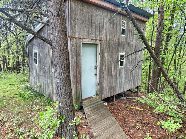 soft ridge ideal for deer movement – Whitetail hunting land in Gallia County near Wayne National Forest, Tract 1